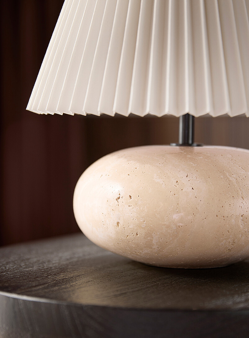 Accordion-pleat table lamp product image 2