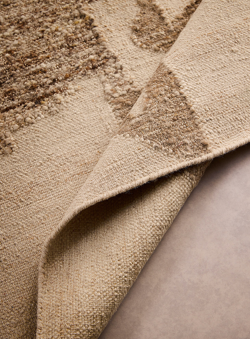 Multi-textured abstract art rug 160 x 220 cm product image 3