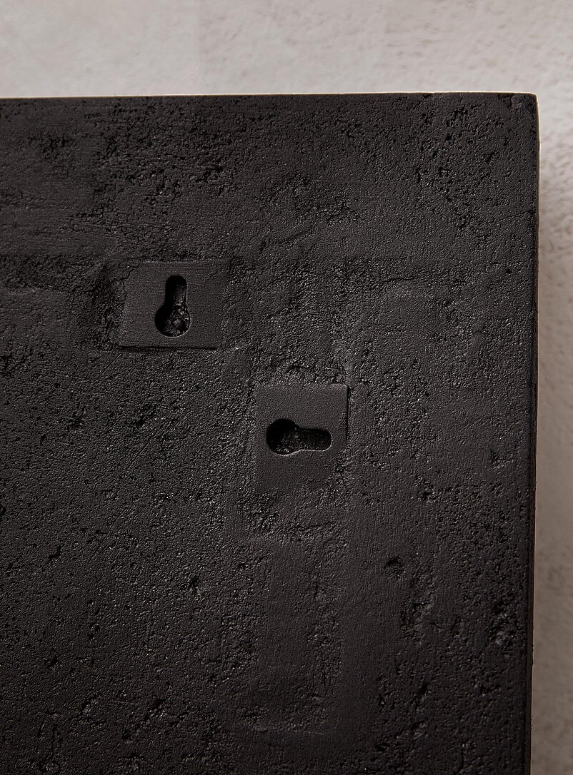 Carved shapes volcanic rock wall art 24" x 24" product image 3
