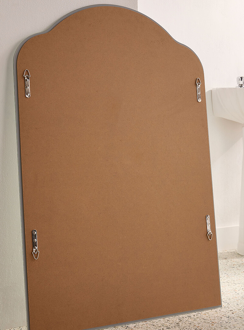 Redesigned arch frameless mirror product image 3