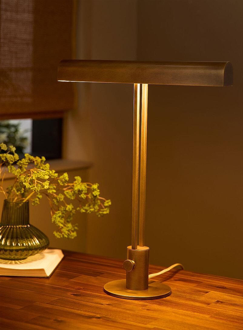 Minimalist tubular table lamp product image 2