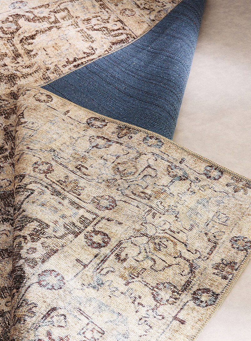 Faded baroque ornaments rug See available sizes product image 3