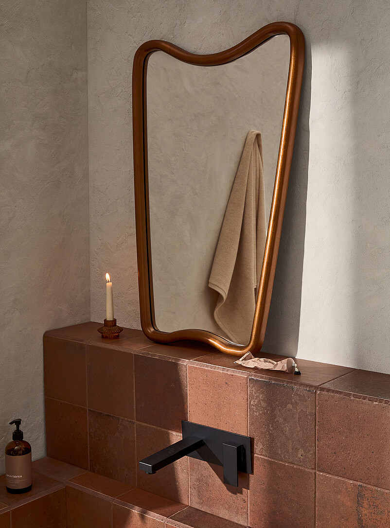 Golden Frame Mirror