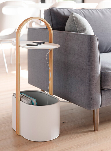 La table d'appoint avec rangement Bellwood