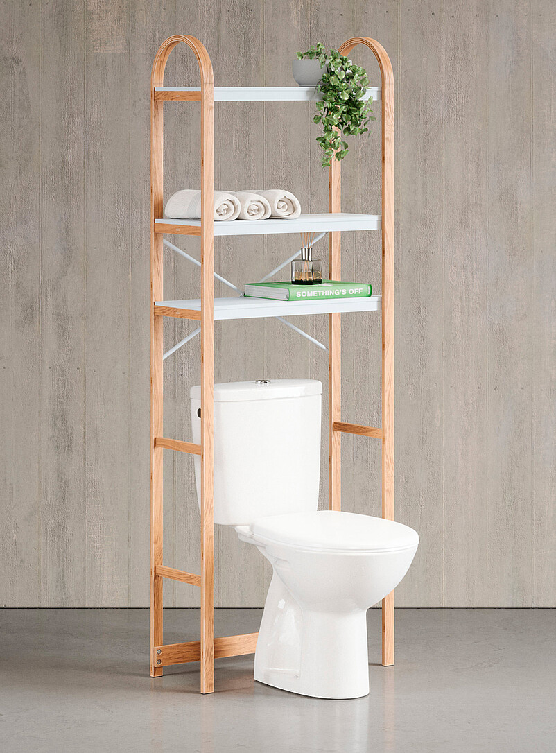 Bellwood freestanding over-the-toilet shelving product image 3