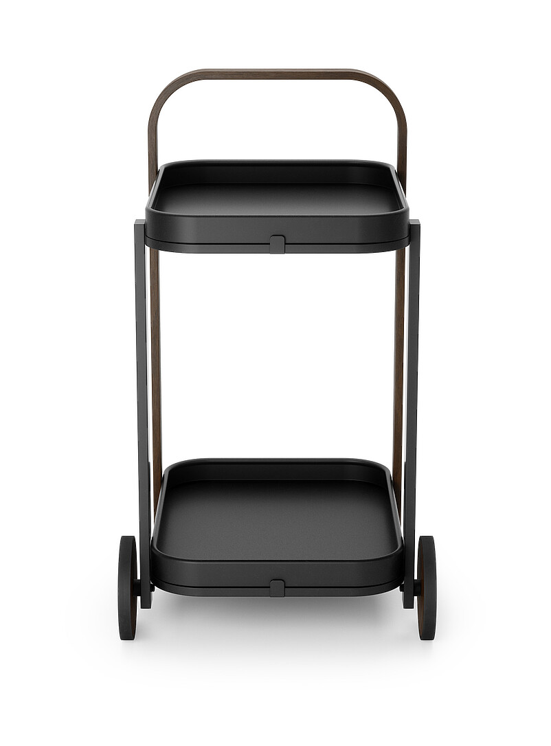 Bellwood two-tone bar cart product image 2