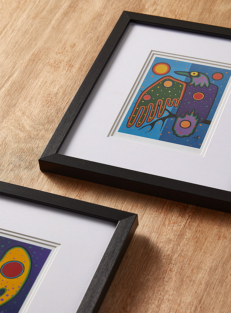 Optimistic wildlife paintings 3-piece set product image 2
