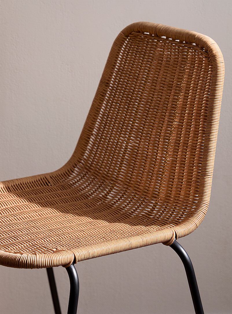Braided polyresin counter stool product image 2