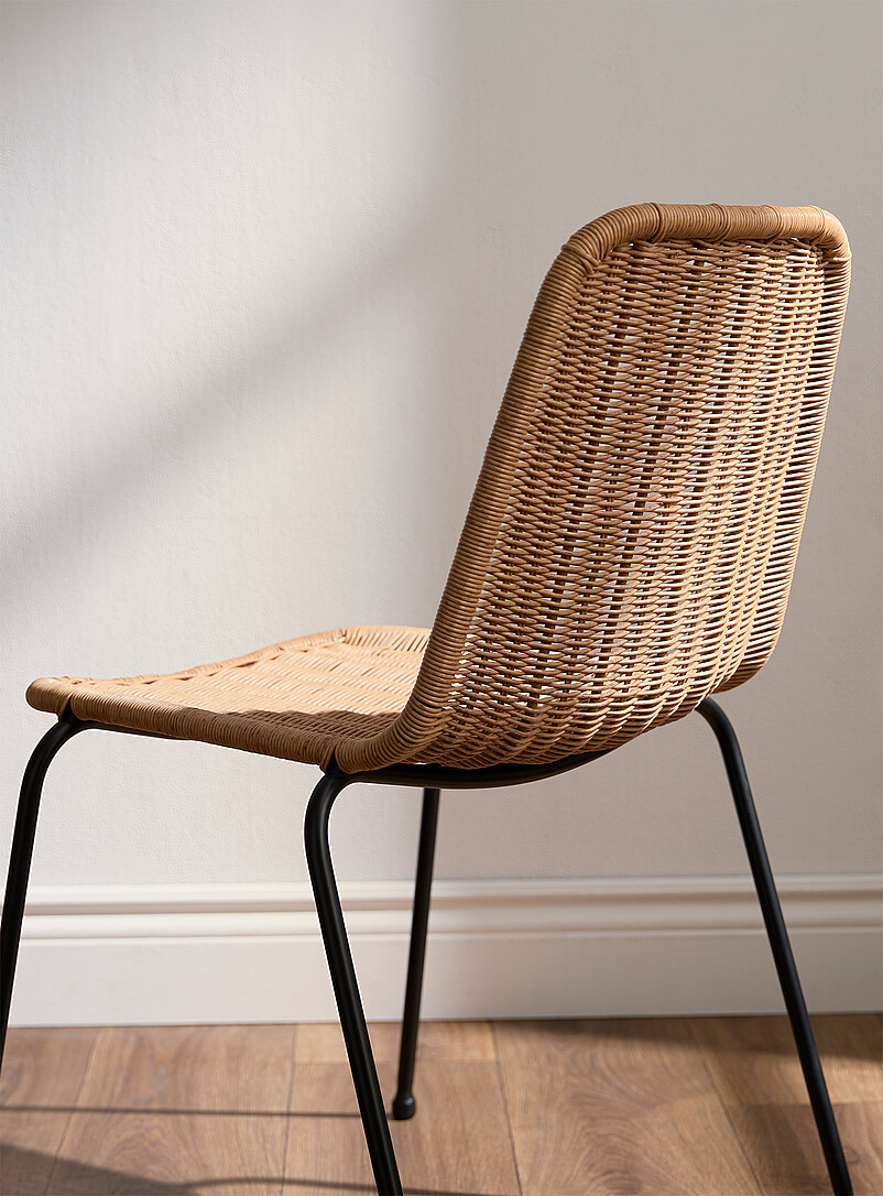 Braided polyresin chair product image 2