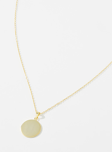 Round charm chain
