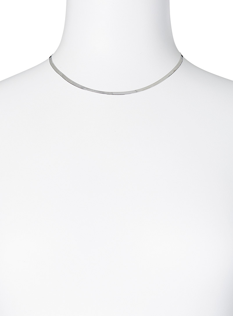 Mirror link silver chain | Simons | | Simons