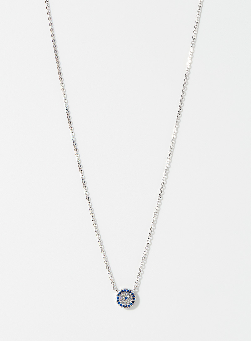 Evil Eye Silver Chain