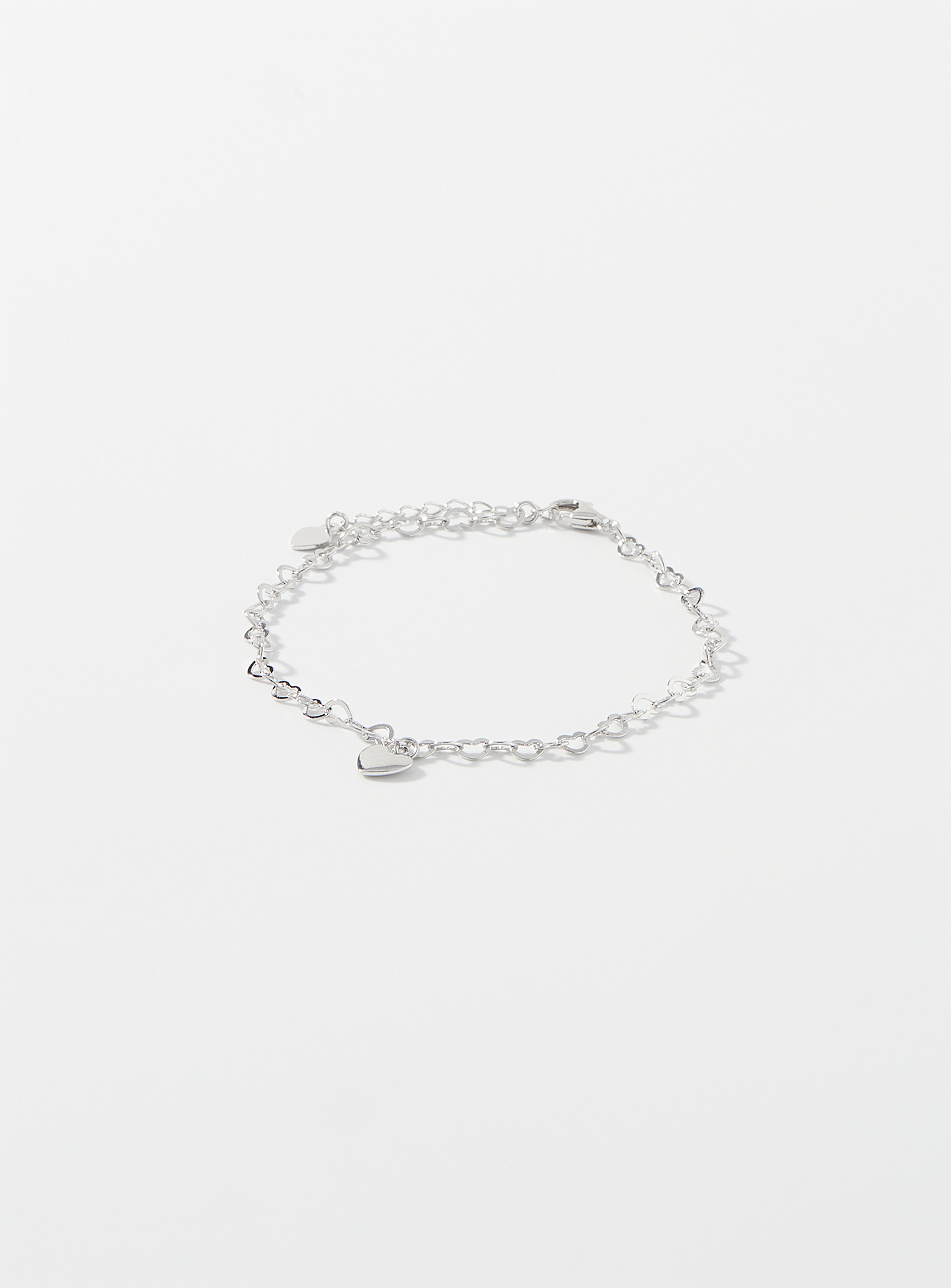 Simons - Women's Heart link bracelet