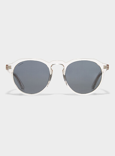 Alejandra polarized round sunglasses