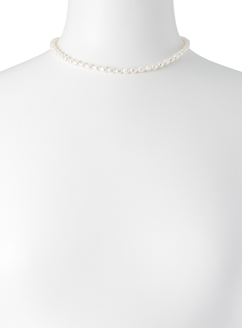 Pilgrim White Mixed necklace for women