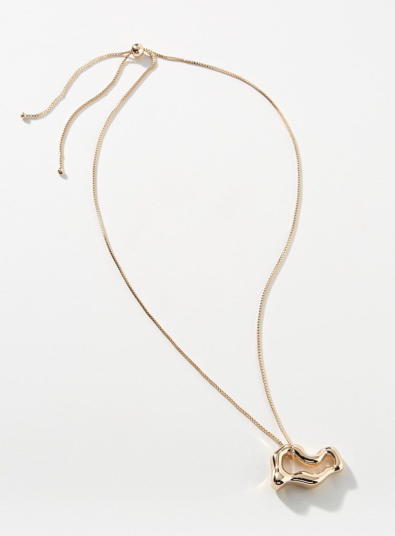 Pilgrim Assorted Curve pendant chain for women