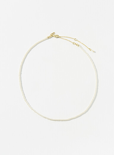 Mini bead necklace