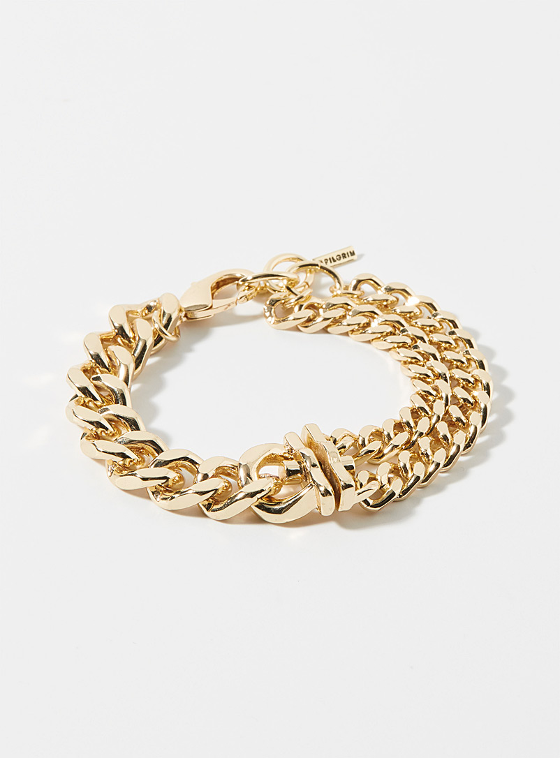 Pilgrim Assorted XL multi-chain bracelet for women
