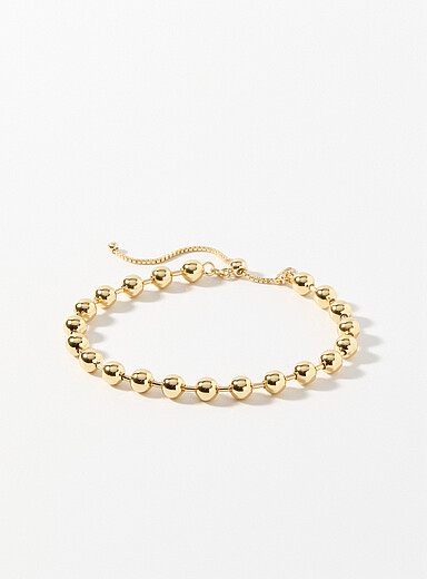 Le bracelet boules miroitantes