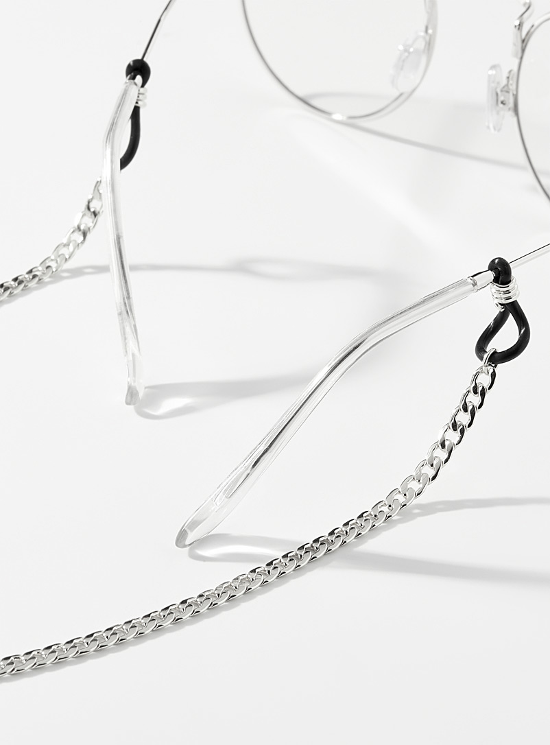 Pilgrim Silver Curb-link glasses chain for women