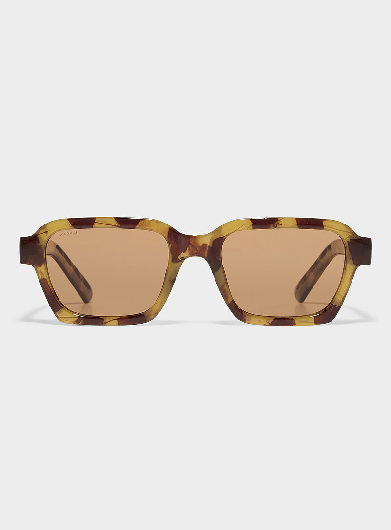 Annalise Polarized Rectangular Sunglasses