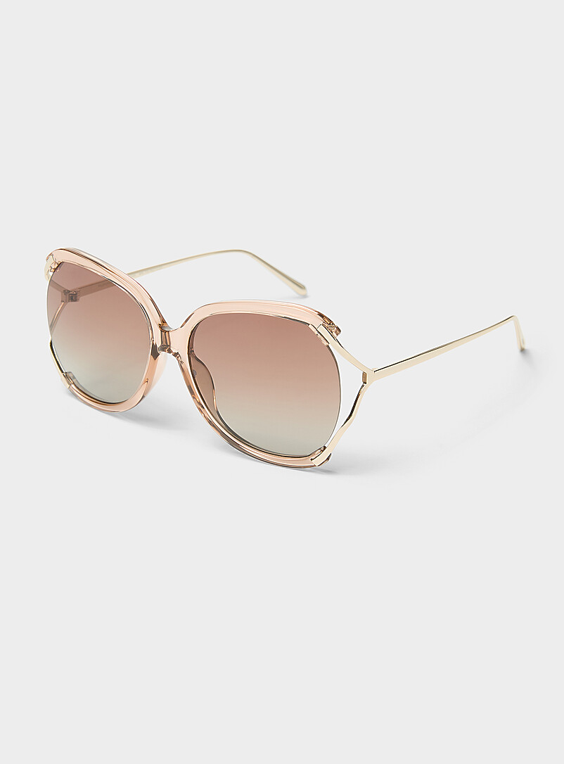 Hella Polarized Oversized Sunglasses