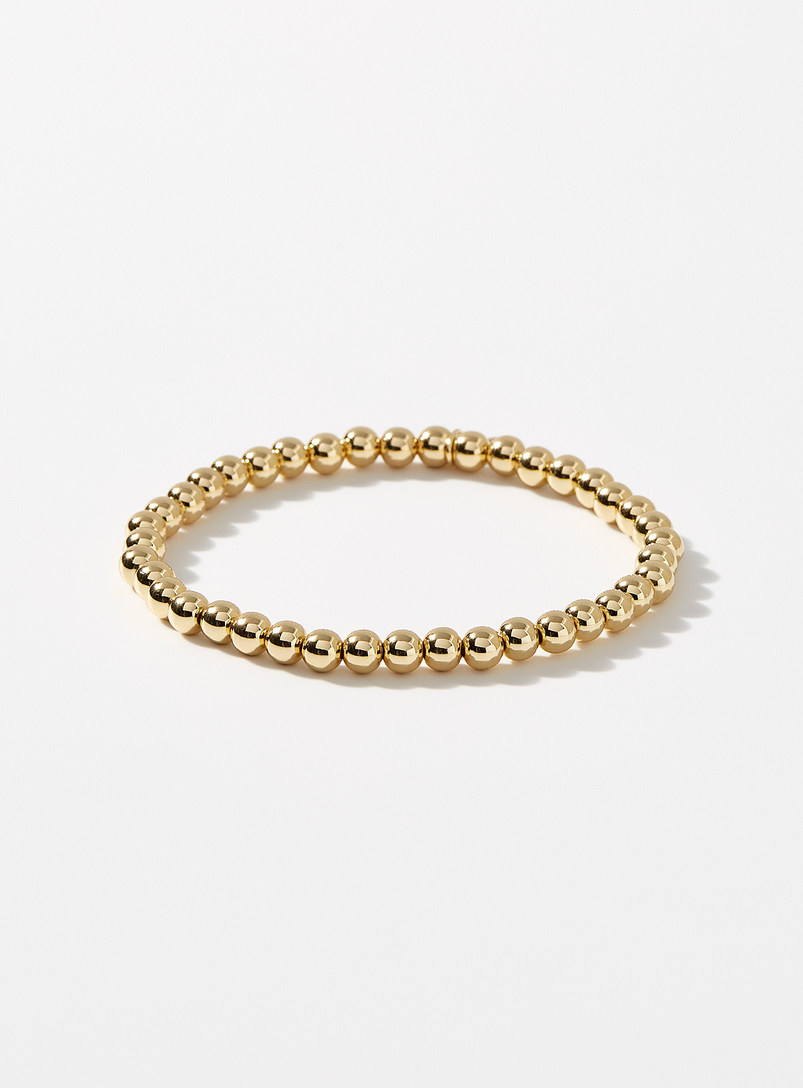 Pilgrim - Women's Metallic bead bracelet