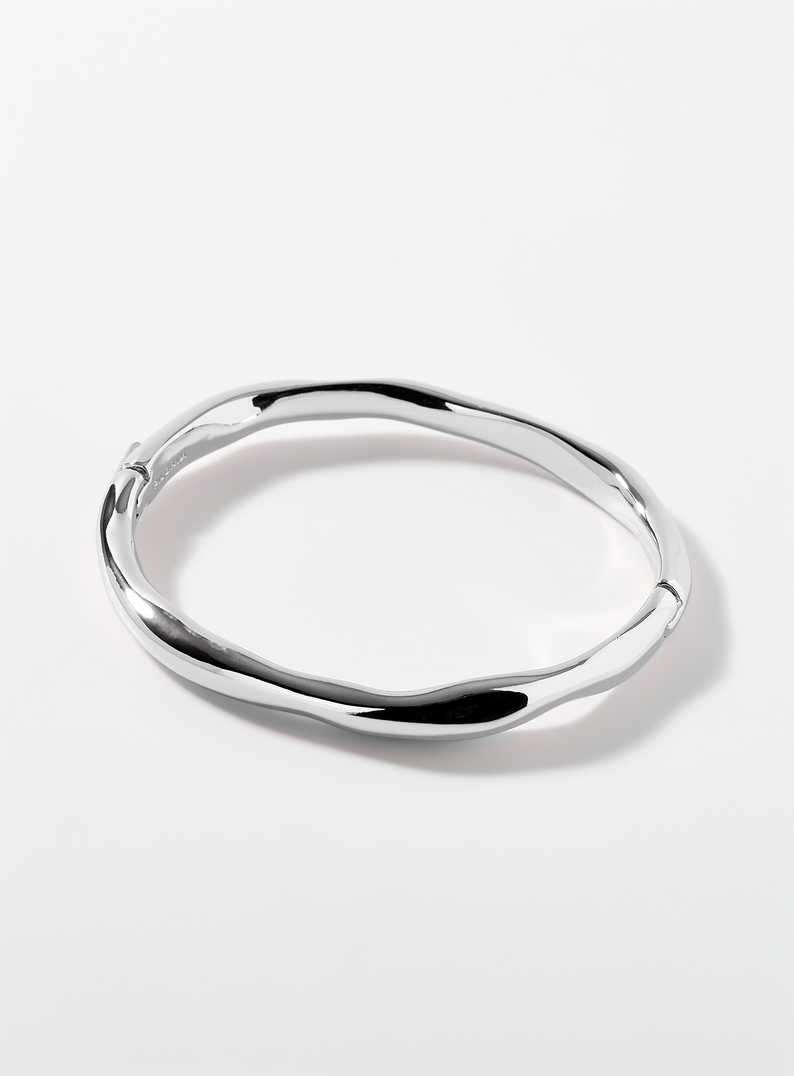 Pilgrim - Women's Rigid hammered bracelet
