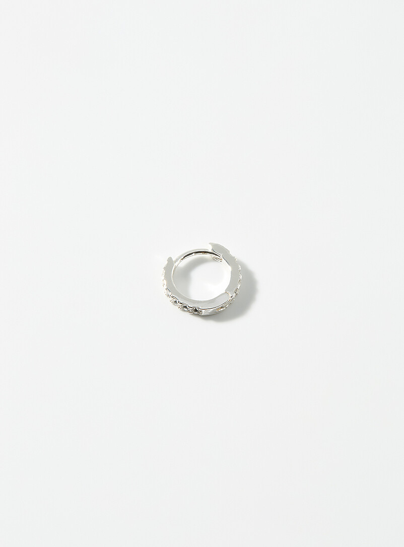 Shimmery hoop earring product image 2