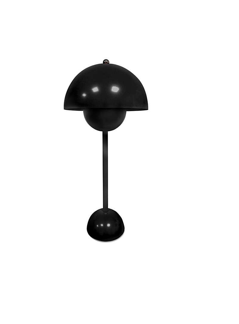 Simons Maison: La lampe de table dôme rétro Noir