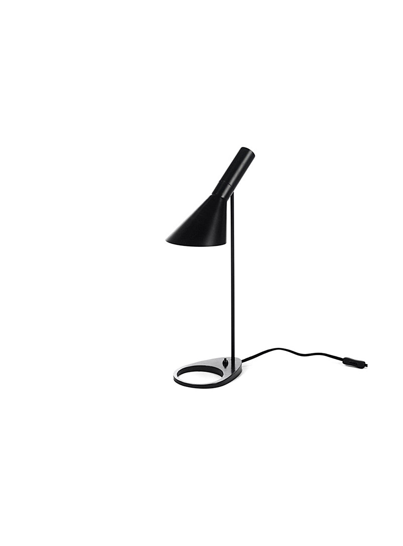 Simons Maison: La lampe de table asymétrique Noir