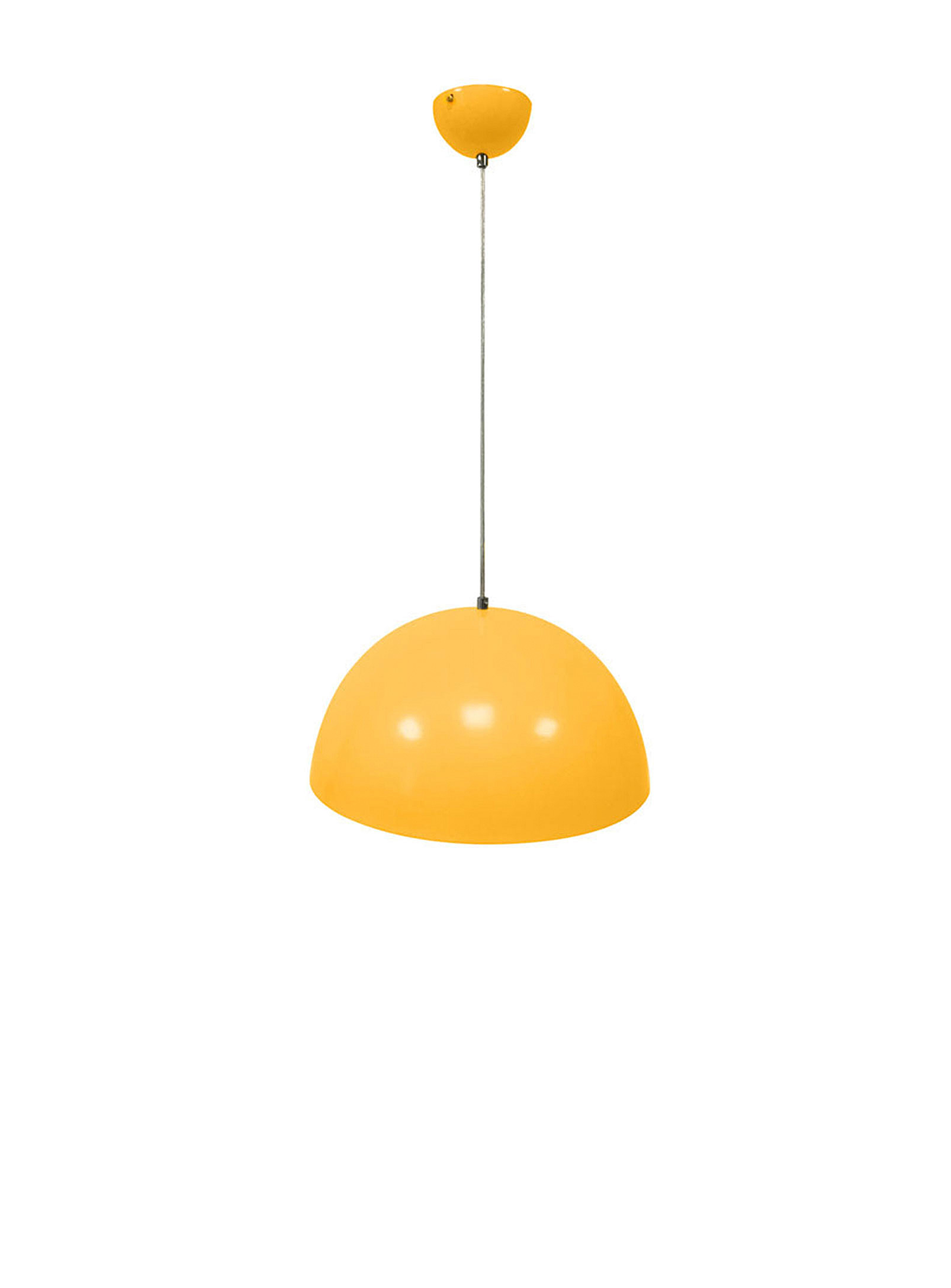 Simons Maison Colourful Retro Hanging Lamp In Bright Yellow