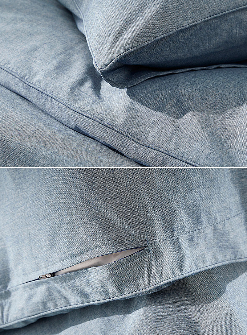 Chambray duvet cover set product image 3