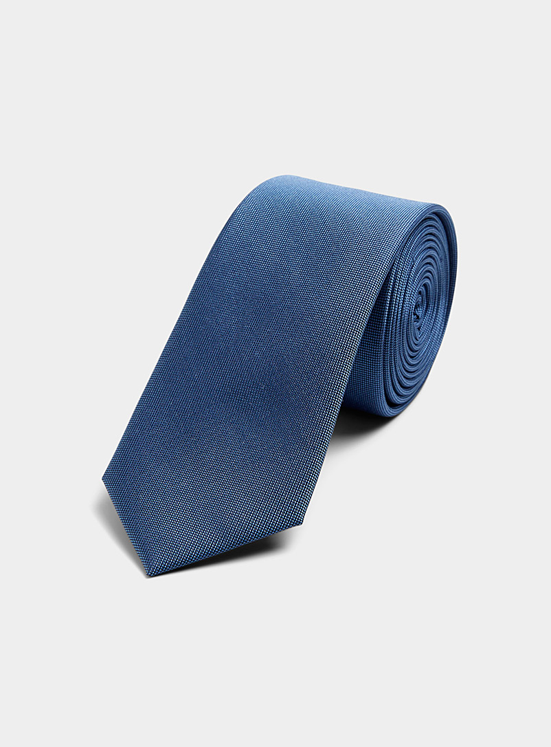 Le 31 Baby Blue Iridescent coloured tie for men