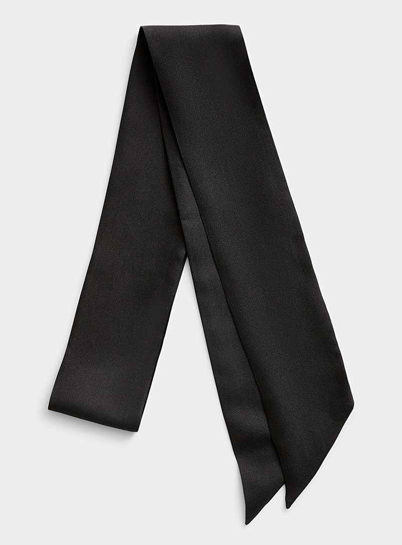 Satiny tie scarf product image (primary)