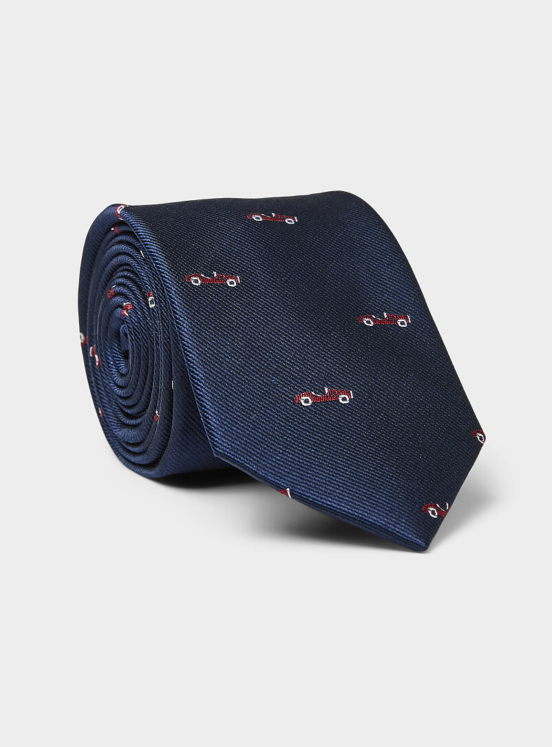 Red car tie product image (primary)