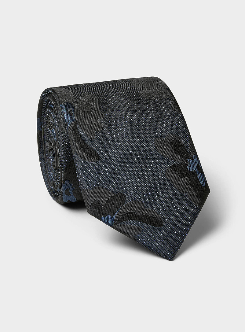 Shaded jacquard tie product image (primary)