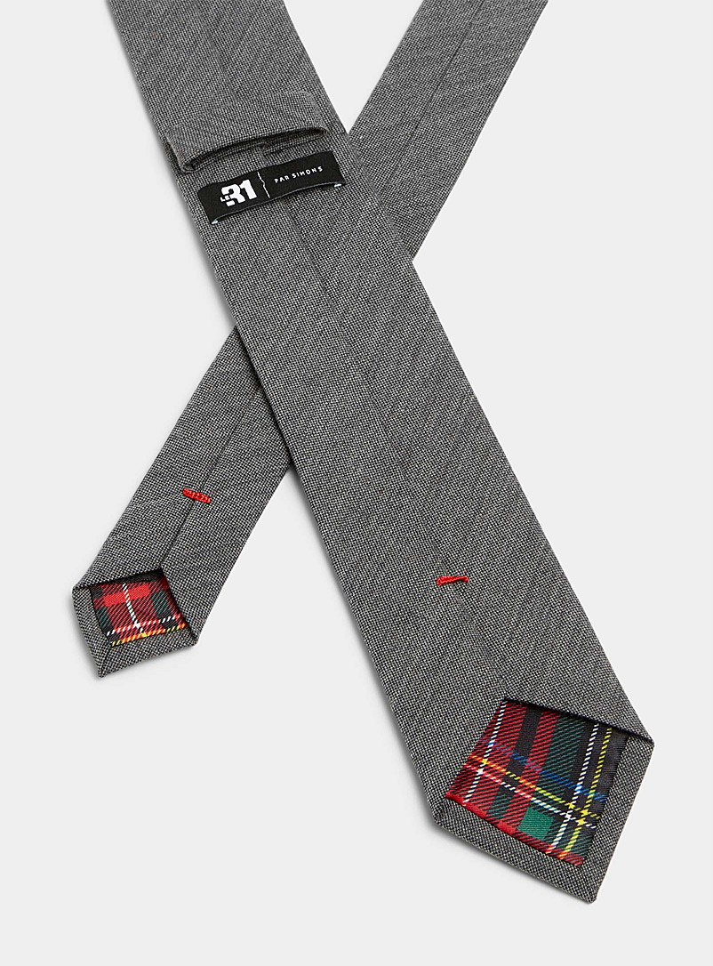 Solid wool tie product image 2