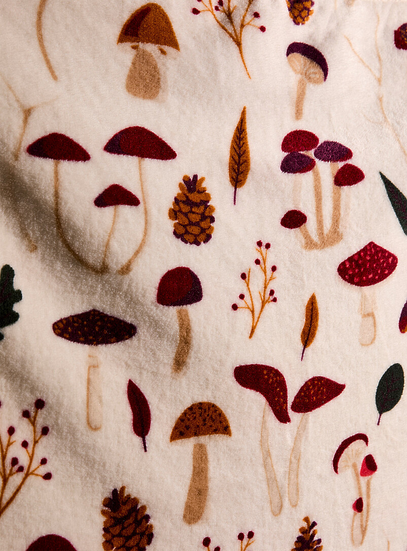 Mushroom hunt throw 130 x 180 cm product image 2