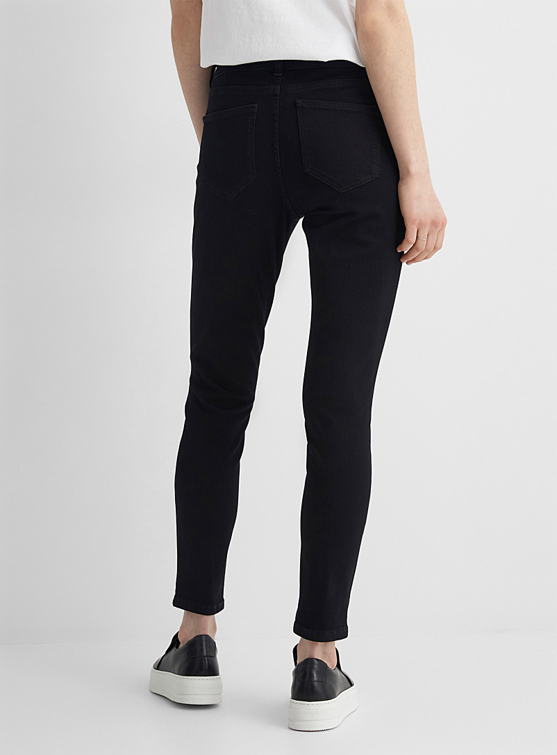 Contemporaine Black Black stretchy skinny ankle jean for women