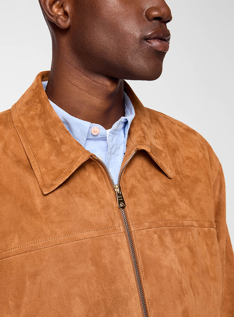 Loose suede jacket | Paul Smith | | Simons