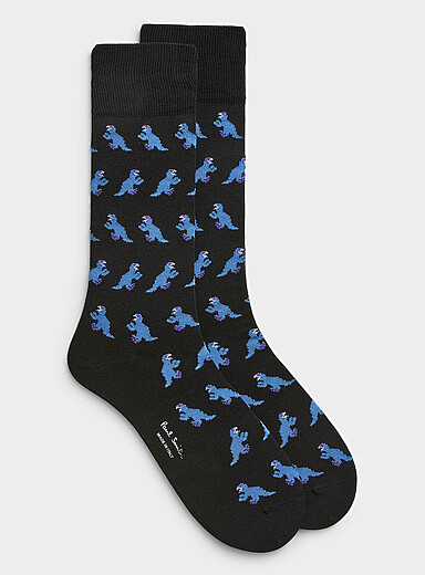 Dinosaur dress socks