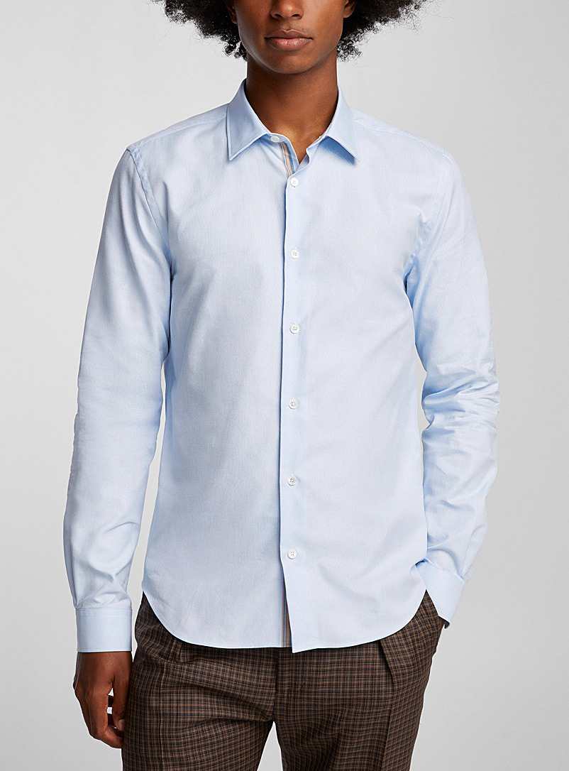 Paul Smith: La chemise oxford bleu clair Bleu pâle-bleu poudre pour homme