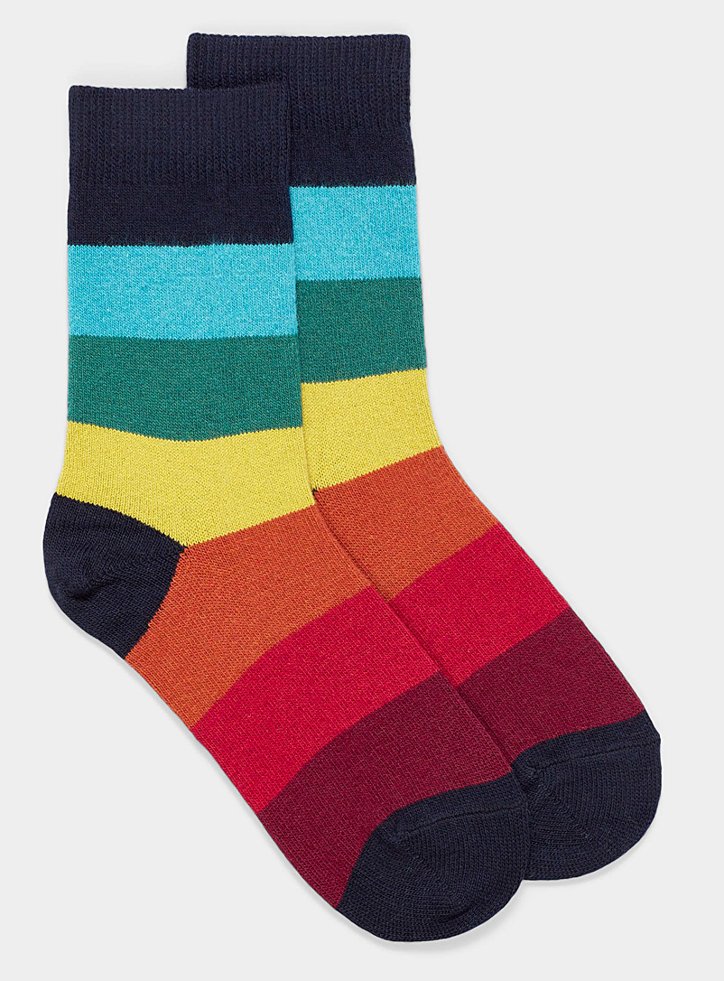 Paul Smith Assorted Rich stripe socks for women