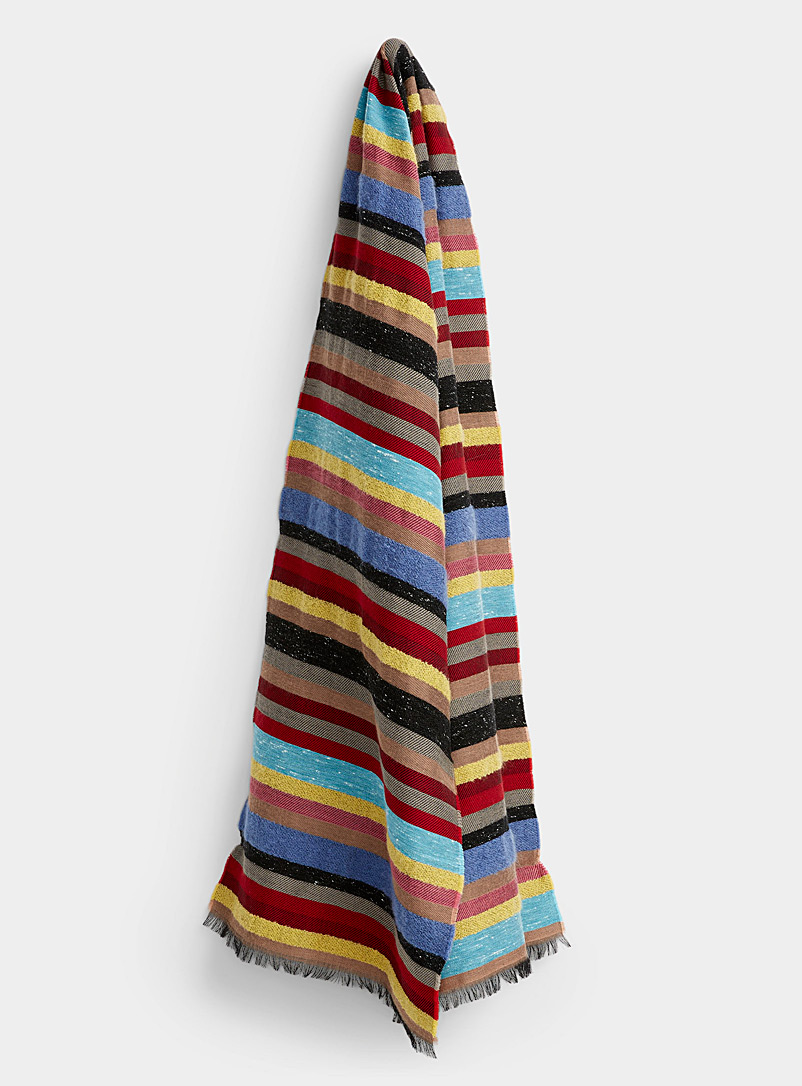 Paul Smith Assorted Candy stripe scarf for men