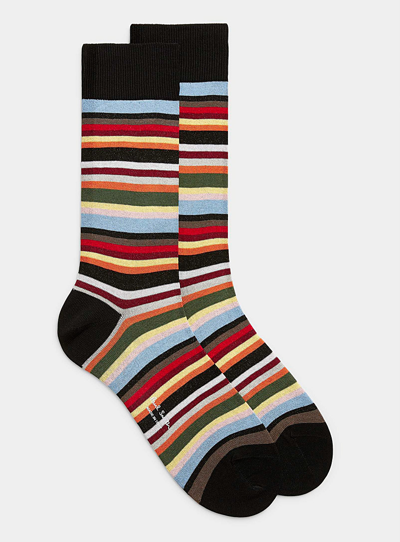 Paul Smith Assorted Candy stripe sock for men