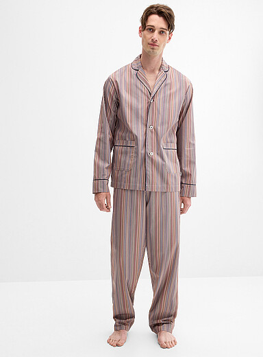 L'ensemble pyjama rayures embl&eacute;matiques