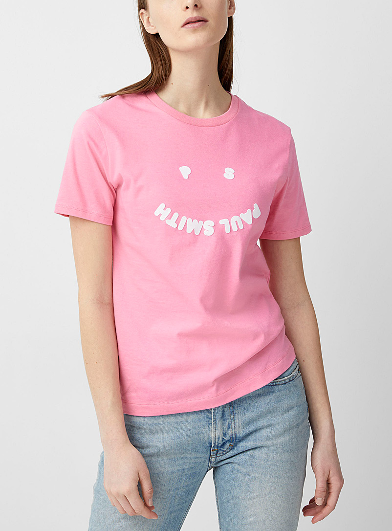 PS Paul Smith: Le t-shirt PS Happy Rose pour femme