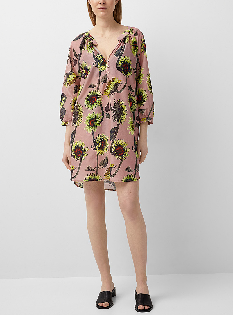PS Paul Smith Pink Sheer floral dress for women