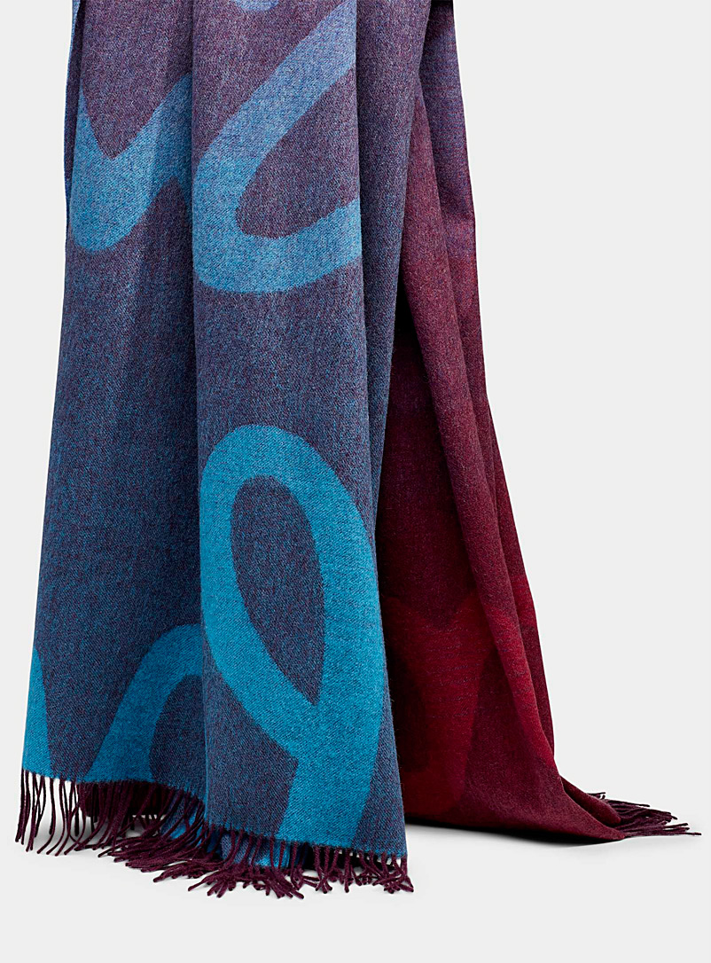 Paul Smith Assorted Signature wool throw for men